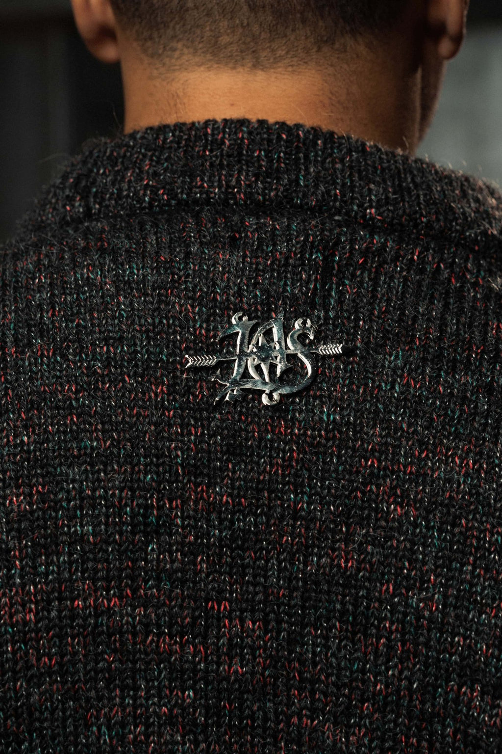 Granite Fleck Sweater - Jasper