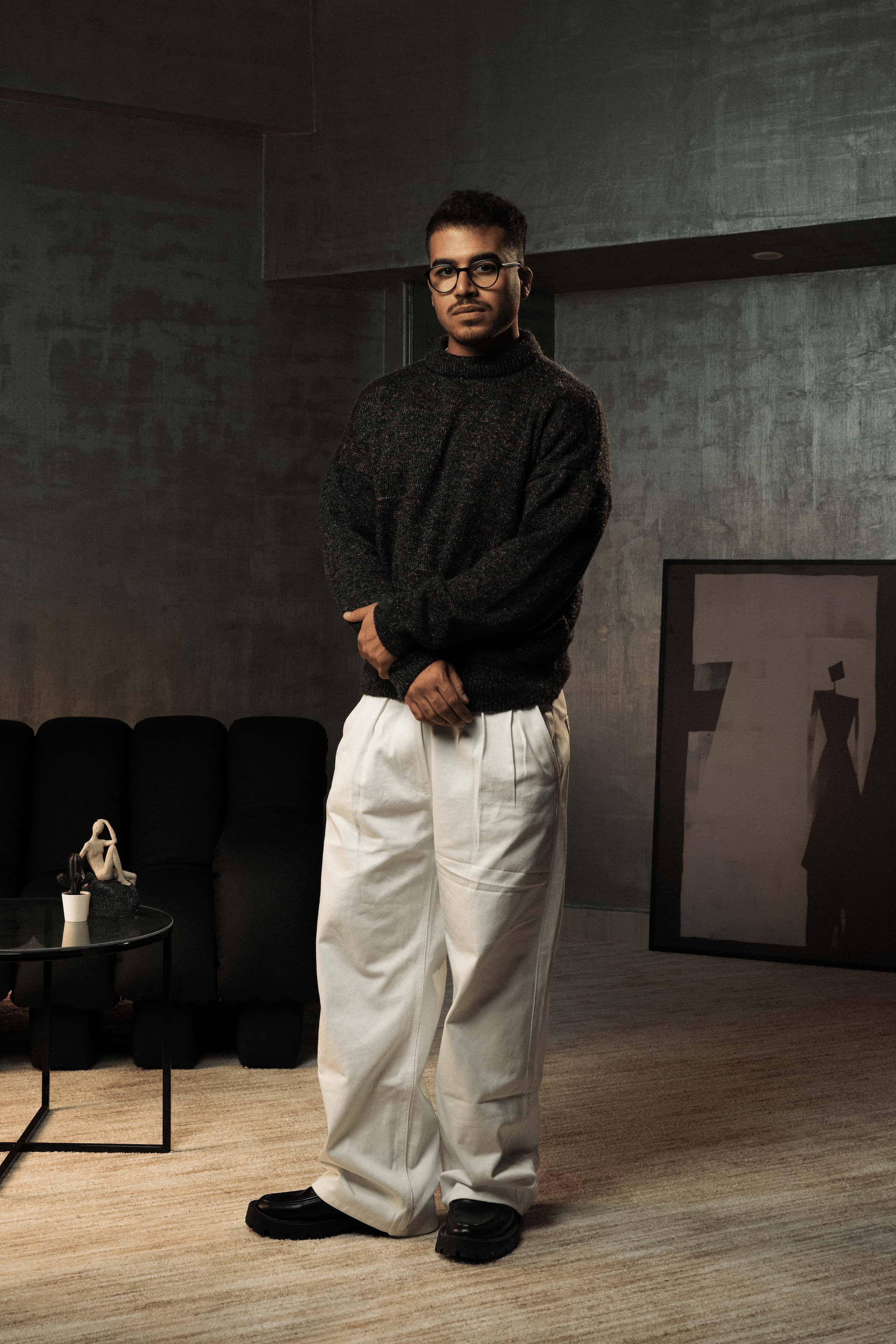 Granite Fleck Sweater