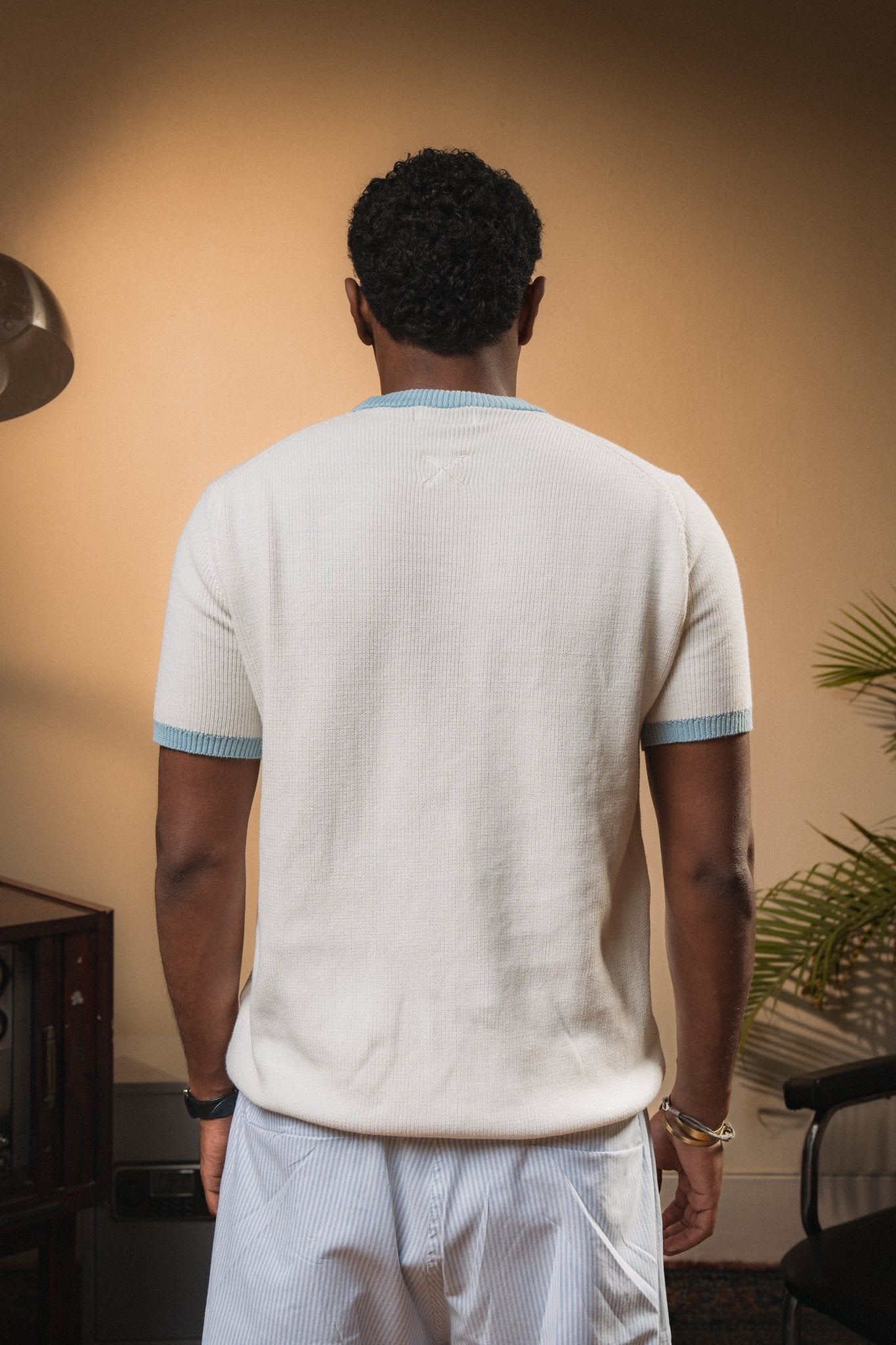 Jasper Special Knitwear Tipped Tee - Jasper