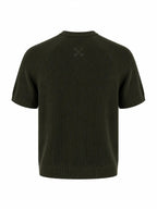 Tipped Knit Tee — Olive - Jasper
